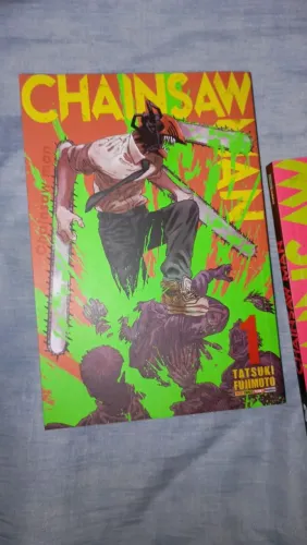 Mangá Chainsaw man vol. 1 e 2.
