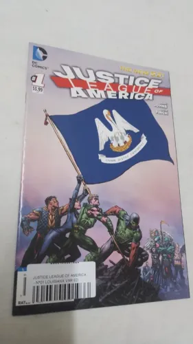 Gibi Justice League Of America - #1 - DC Comics - Importado USA ( 10287 )