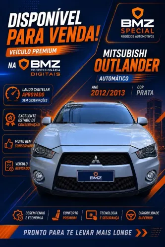 Mitsubishi Outlander 2.0 16V 160cv Aut. 2013