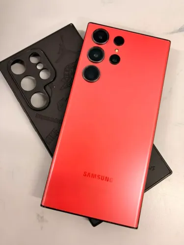 S23Ultra 512gb 12ram vermelho