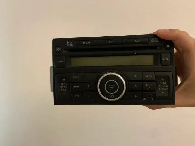 Aparelho de som original Nissan Frontier, Sentra, Tiida, Versa