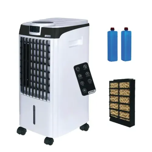 Climatizador de Ar Portátil 4 em 1 Painel Digital Duplo Filtro com Timer 4 Litros Cp04-d P