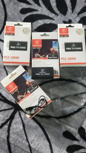 Conversor de áudio e vídeo PS2 para HDMI