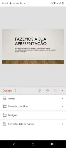 Fazemos sua apresentação