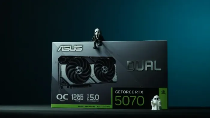 Placa de Vídeo ASUS Dual GeForce RTX 5070 12GB por R$ 4.799,00