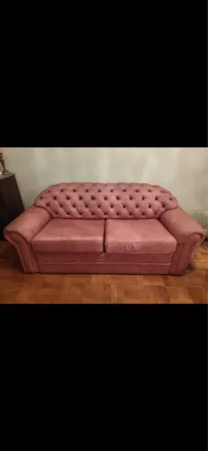 Sofa cama chesterfield 2 lugares