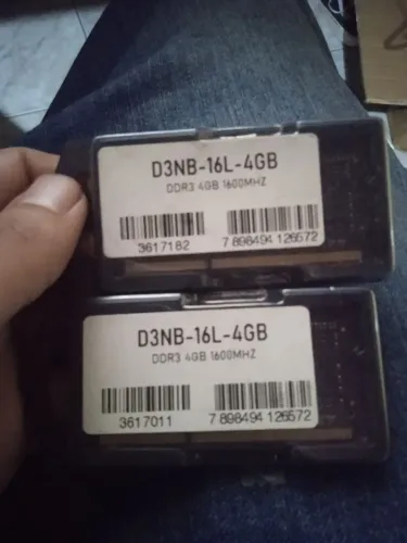 Memórias note ddr3