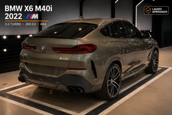 BMW X6 Xdrive 40I M Sport 3.0 Bi-turbo 2022