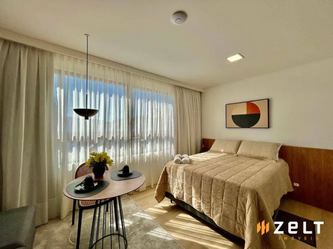 Apartamento com 1 dormitório para alugar, 22 m² por R$ 2.300/mês - Velha - Blumenau/SC