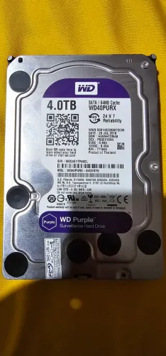 Hd 4tb wester digital WD Purple