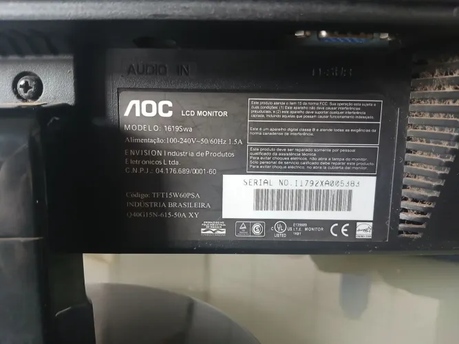 Monitor AOC lcd