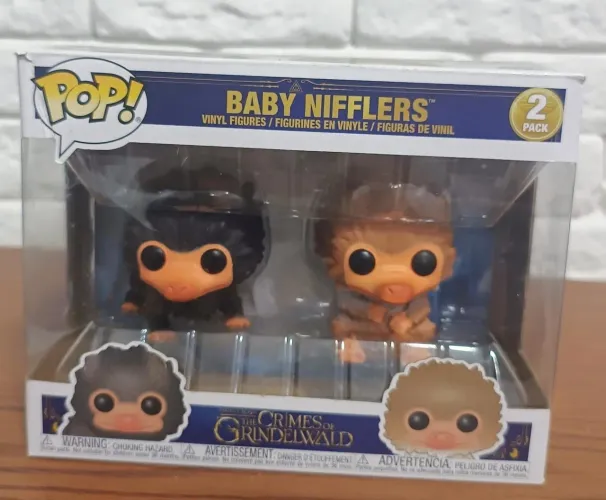 Funko Pop Animais Fantásticos Crimes de Grindelwald Baby Nifflers 2 pack Harry Potter