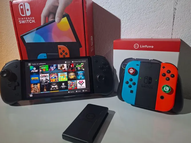 Nintendo Switch Oled - Completo