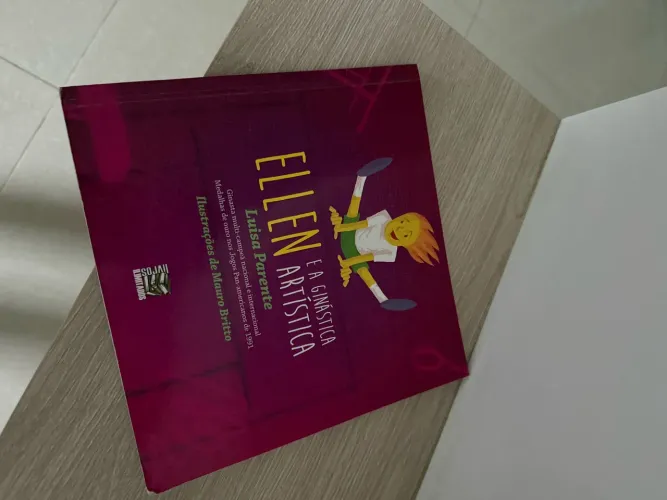 Livro autografado ?Ellen e a ginástica artística?