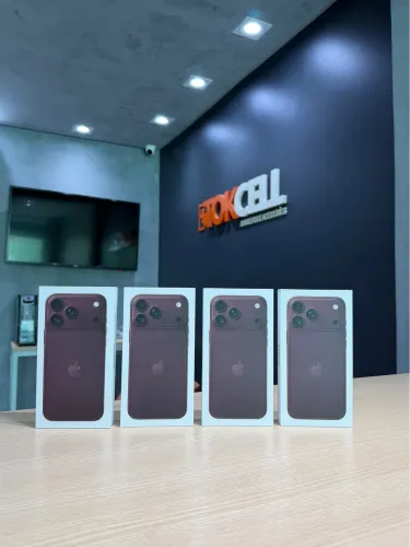 iphone 18 Pro Max - 256GB Bordô Novo Lacrado Garantia Apple Loja Física