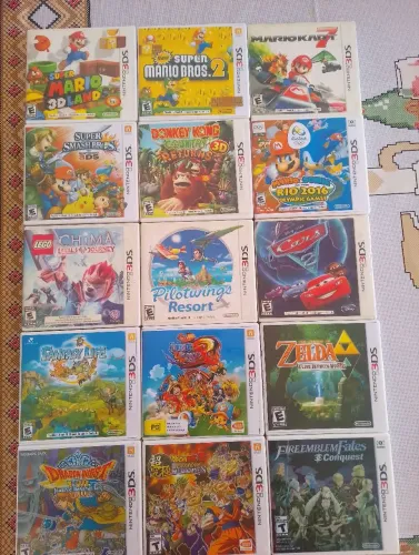 Jogos Originais Nintendo 3DS valores unitário na descrição 