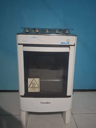 Fogão Esmaltec Ágata 4 Bocas - Funcionando - Forno