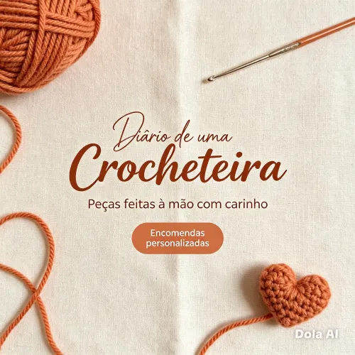 Faço encomendas de crochê! Só chamar no chat