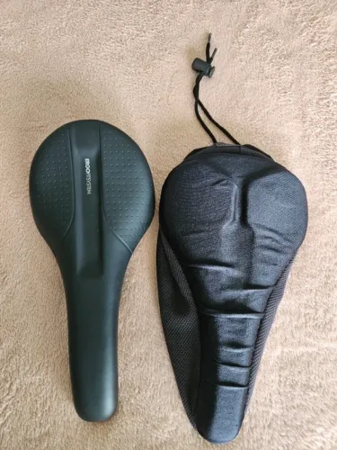 Título: Selim Ergonômico Btwin ErgoFit System + Capa Almofadada Decathlon
