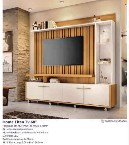 Home estante Titan 2,00m