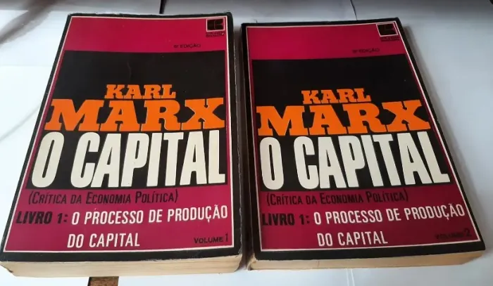 Livro - O Capital - Vol. 1 E 2 - Karl Marx - Civilização Brasileira