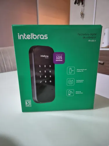Fechadura Digital Intelbras FR 101 V - NOVA NA CAIXA