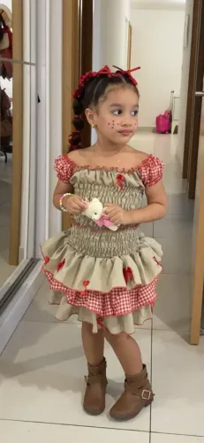 Conjunto infantil Maria Bonita