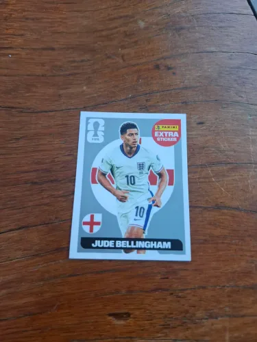 Figurinha Extra Legend jude bellingham<br> Prata / Silver Copa 2026