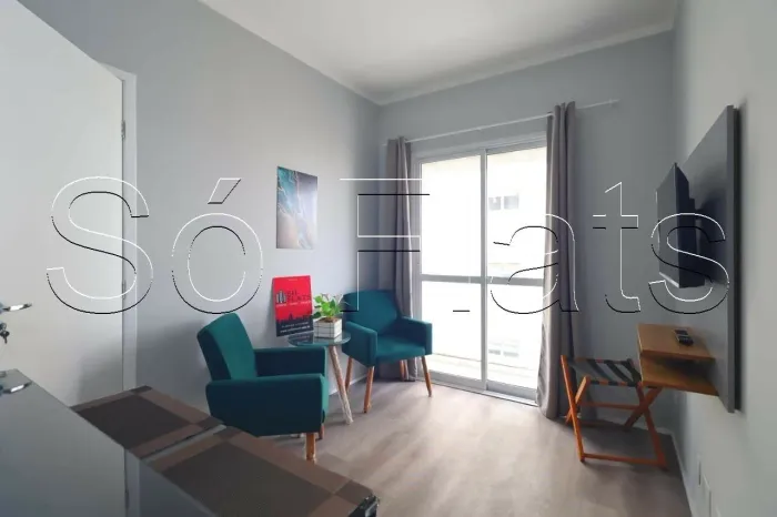Residencial Code Aclimação, apto disponível para locação com 28m², 01 dormitório e 01 vaga