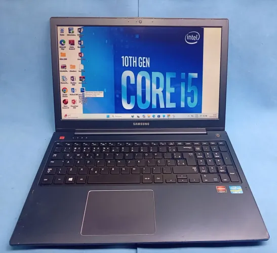 Notebook Samsung gamer core i5 12gb !! 3ger 2gb vídeo mx250 ssd240gb tela 15.6led e fonte 