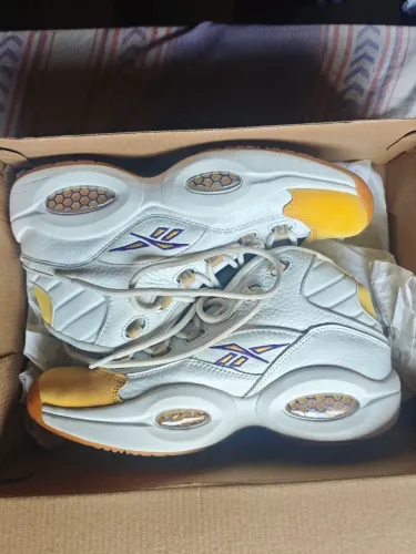 Tênis de basquete Puma Rise Nitro e Reebok Question Mid