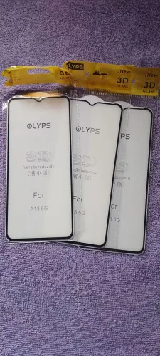 Película 3D para A13 serve pra 4G também (Unidade)