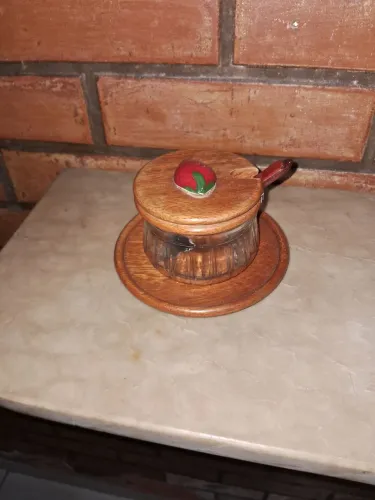 Pote de vidro para mel ou geleia 