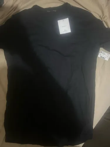 camiseta manga curta, em algodão peruano, Nova.
