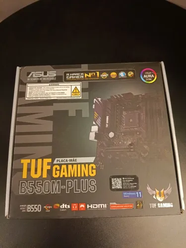 Placa mãe Asus Tuf gaming b550m-plus