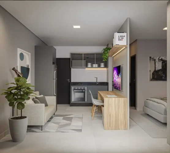 Soho Tower - Apartamento à Venda 1 suíte no Edifício Soho Tower no Setor Universitário em