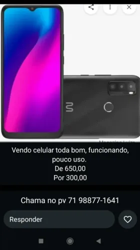 Celular mult laser usado em otimo funcionamento