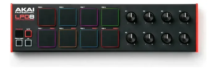 Controlador Midi Compacto Lpd8 Mk2 - Akai + Nf + Garantia