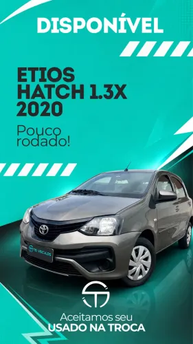 Toyota Etios X 1.3 Flex 16V 5P Mec. 2020