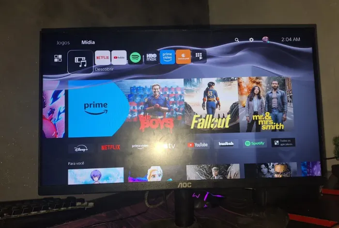 Monitor AOC, 100Hzs seminovo