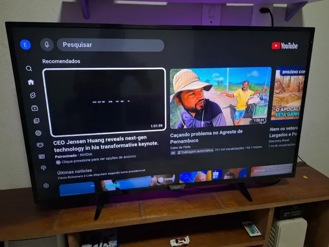 Televisão smart tv 43