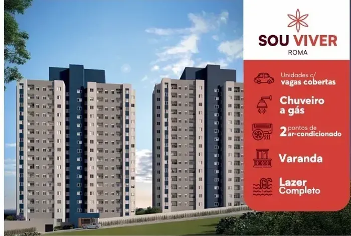 Imóvel para venda tem 42 metros quadrados com 2 quartos