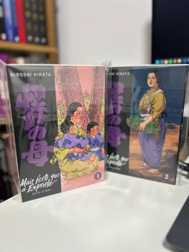 Mangá Mais Forte que a Espada 1 e 2