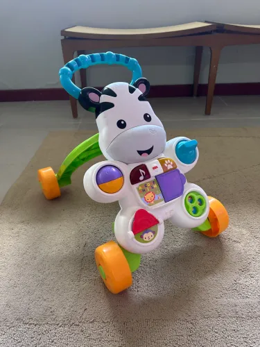 Andador Apoiador Zebra Fisher Price