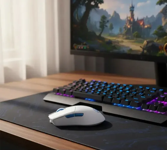 Mouse Gamer Sem Fio Redragon King PRO World Of Warcraft PAW3395
