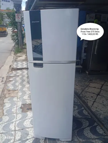 Geladeira Brastemp 375 litros pegamos a sua na troca entregarmos 