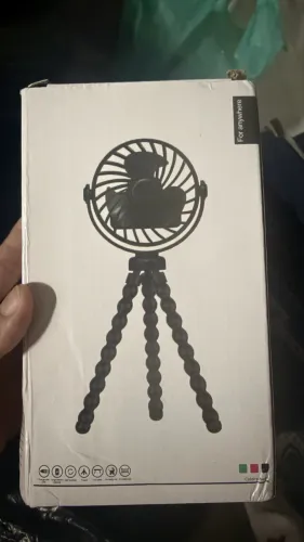 Ventilador portátil Novo pra bebê conforto ou carrinho de bebê.