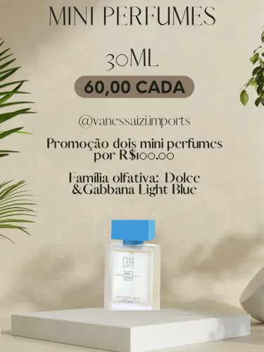 Mini perfumes de bolsa 30ml