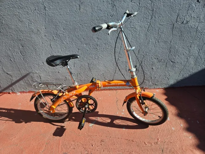 Bicicleta aro 12 dobrável