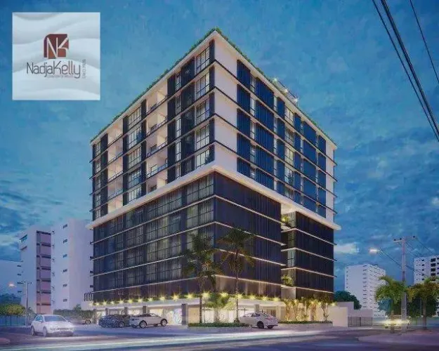Flat com 1 dormitório à venda, 36 m² por R$ 750.000,00 - Tambaú - João Pessoa/PB